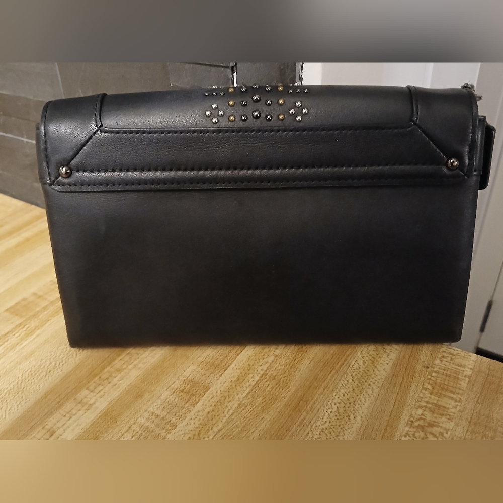 SOLD DO NOT BUT Coach Swagger Black Wristlet LIKE NEW & STUNNING - Picture 5 of 10